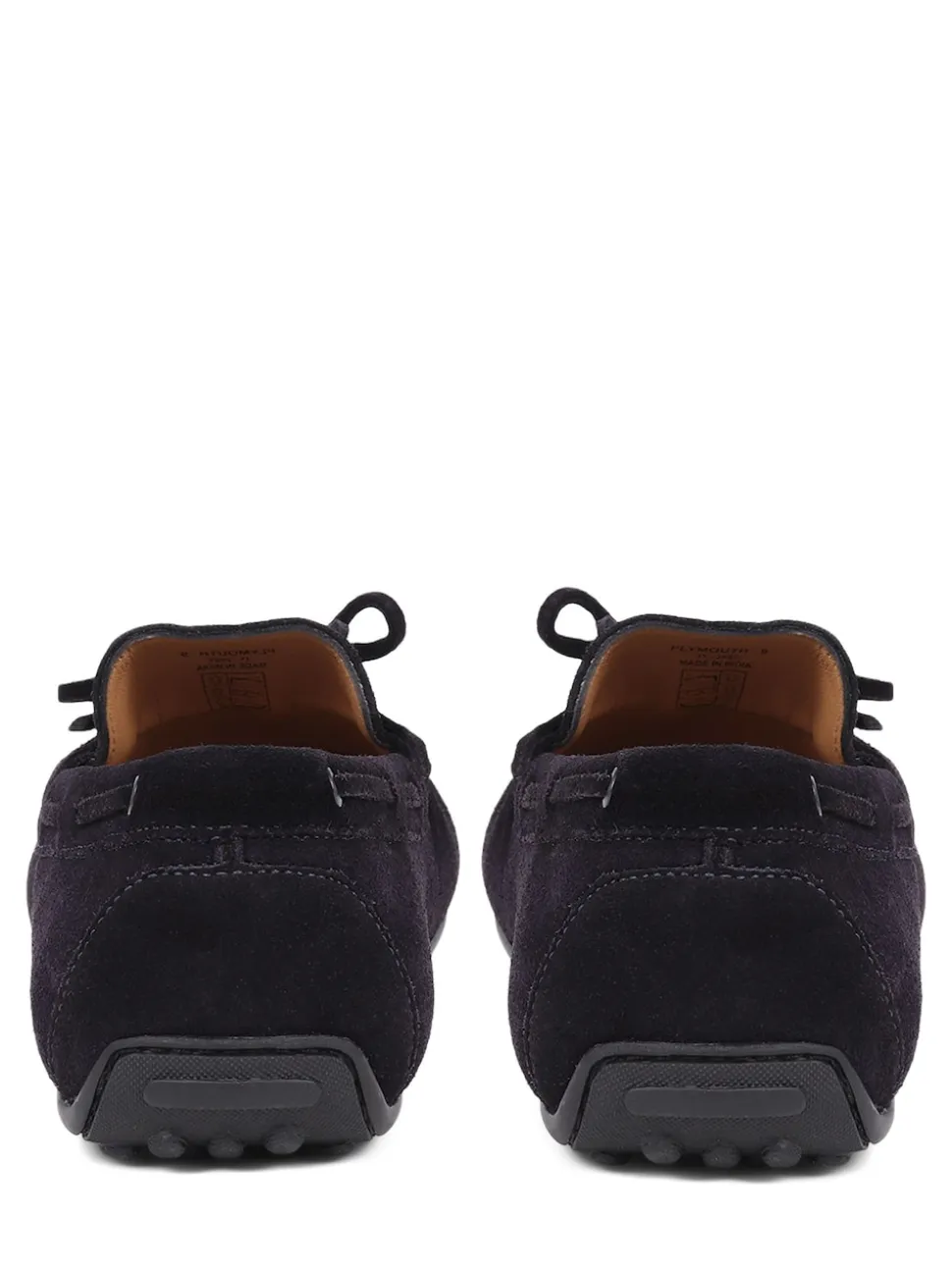 Jones Bootmaker Blue Plymouth Leather Moccasins