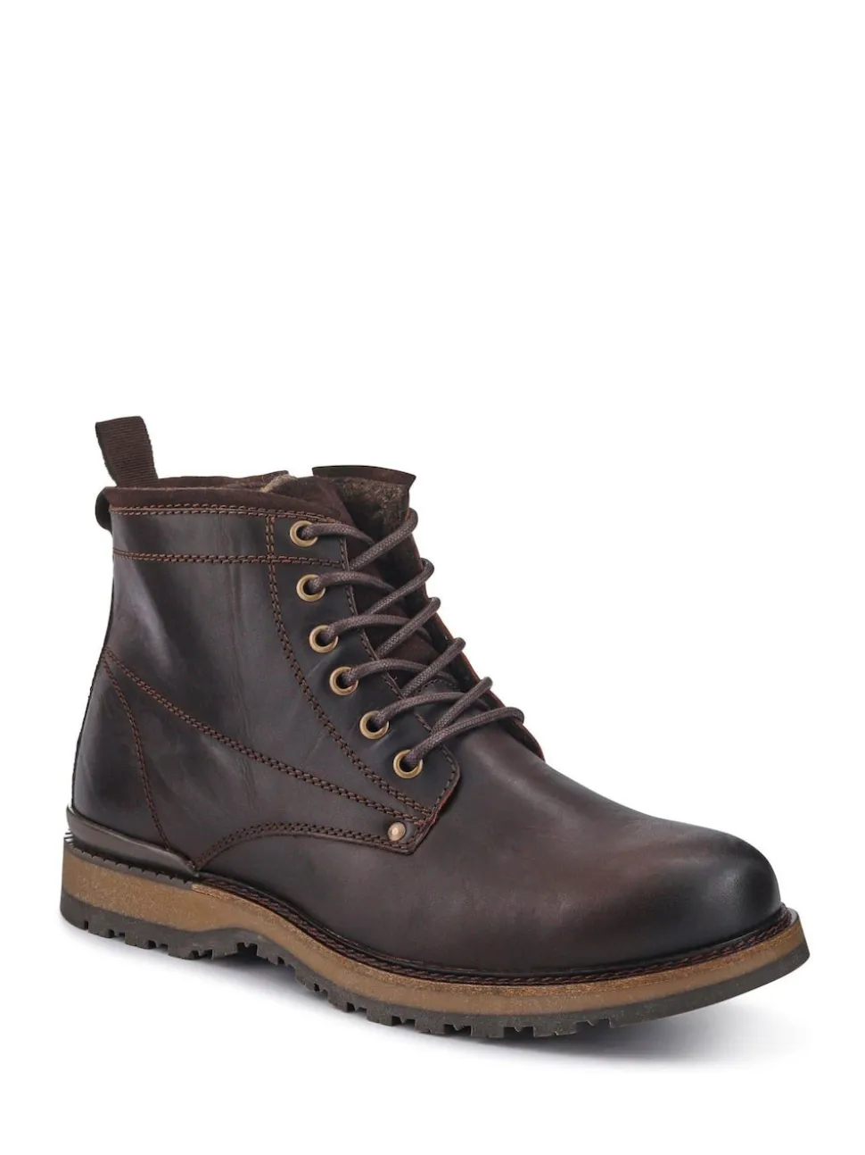 Jones Bootmaker Brown Ealing Leather Ankle Boots