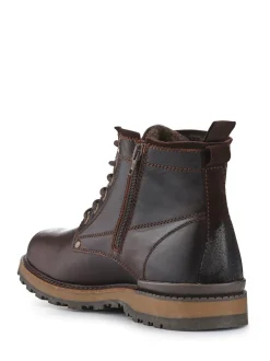 Jones Bootmaker Brown Ealing Leather Ankle Boots