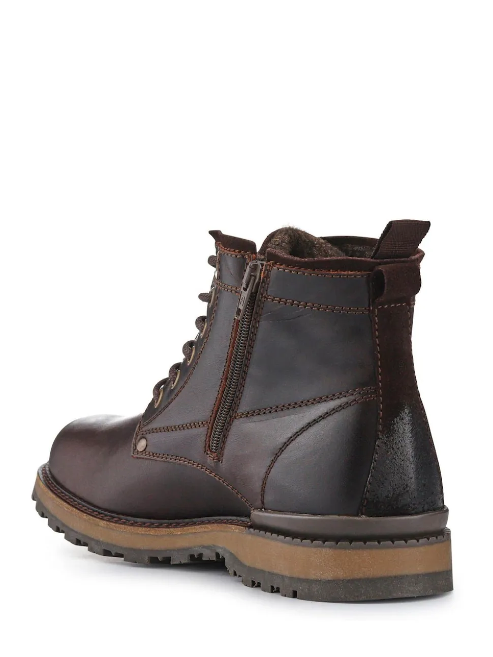 Jones Bootmaker Brown Ealing Leather Ankle Boots