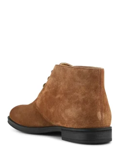 Jones Bootmaker Brown Gordon Lace-Up Wide-Fit Leather Boots