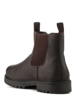 Jones Bootmaker Brown Hamburg Leather Waterproof Chelsea Boots