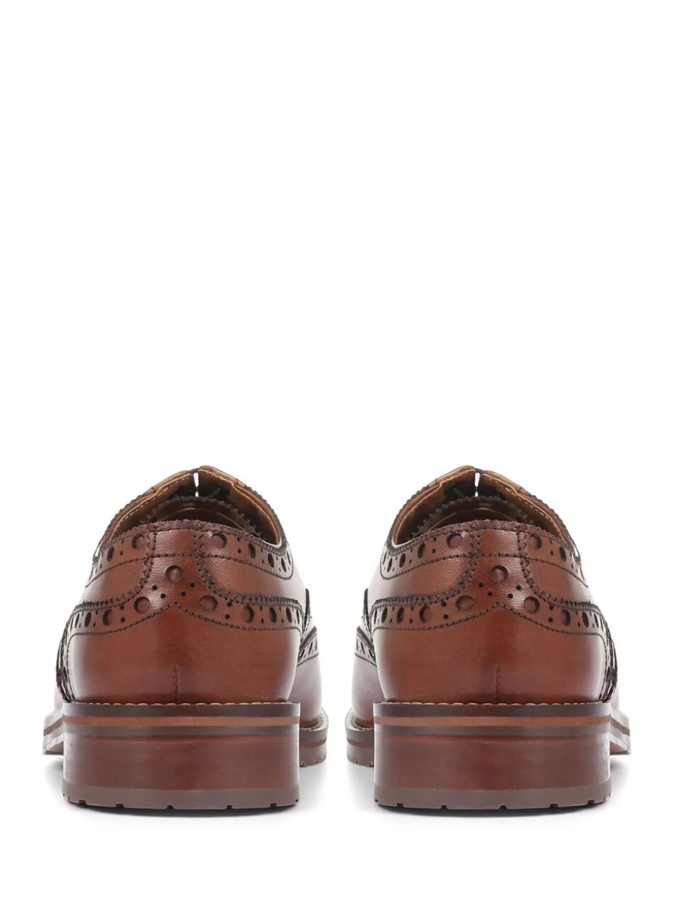 Jones Bootmaker Brown Mens Bertie Oxford Leather Brogues