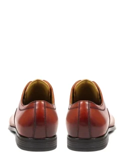 Jones Bootmaker Brown Middleham Leather Oxford Black Shoes