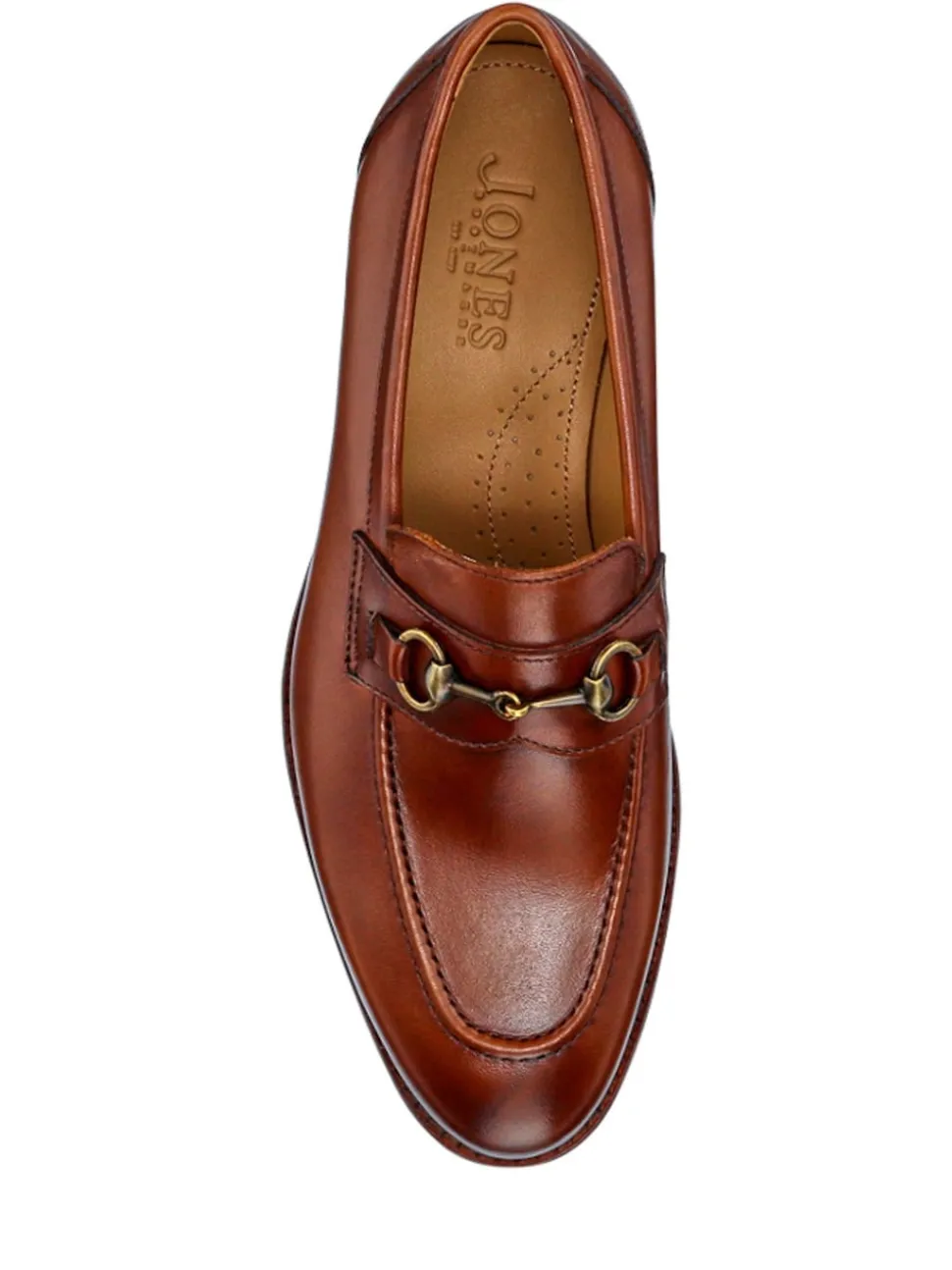 Jones Bootmaker Brown Reece Leather Loafers