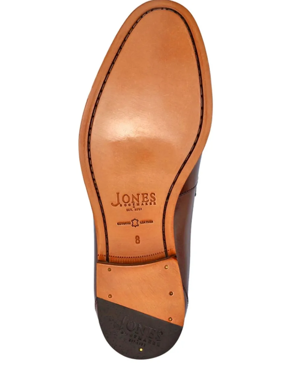 Jones Bootmaker Brown Reece Leather Loafers