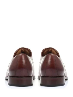 Jones Bootmaker Brown Regular Fit Men’s Leather Lace Smart Shoes