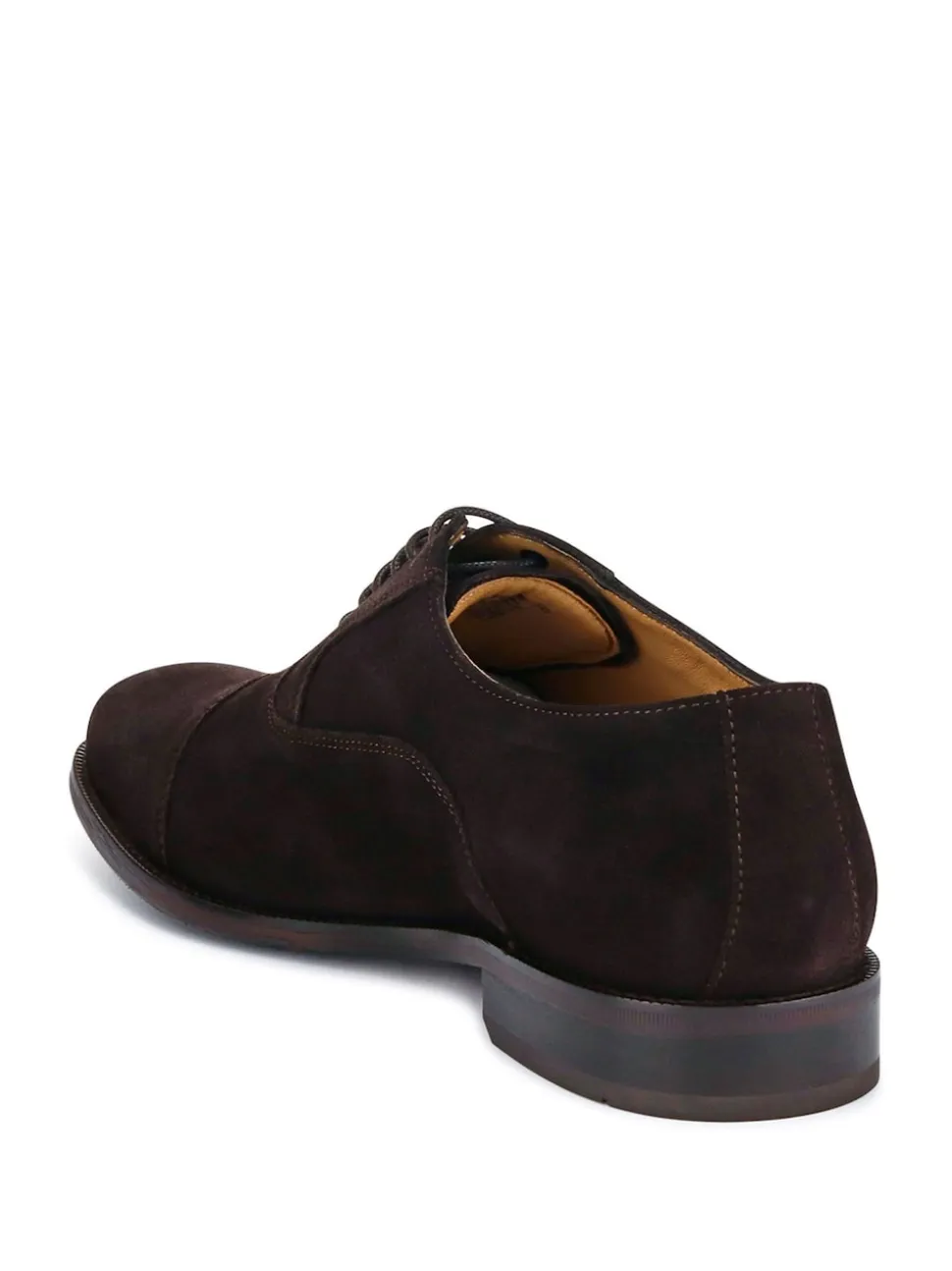 Jones Bootmaker Brown Suede Regular Fit Men’s Leather Lace Smart Shoes