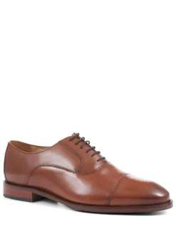 Jones Bootmaker Brown Wide Fit Men’s Leather Lace Smart Shoes