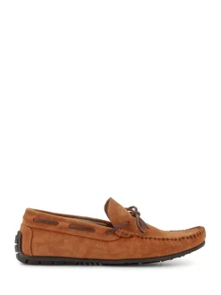 Jones Bootmaker Brown Zeke Leather Full Slippers