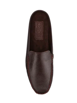 Jones Bootmaker Brown Zethan Full Slippers