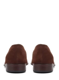 Jones Bootmaker Chestnut Brown Leather Penny Loafers