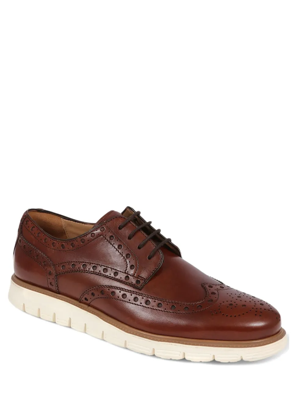 Jones Bootmaker Chestnut London City 2 Brogues Derby Shoes