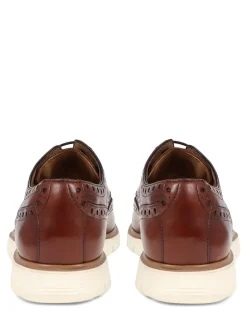 Jones Bootmaker Chestnut London City 2 Brogues Derby Shoes