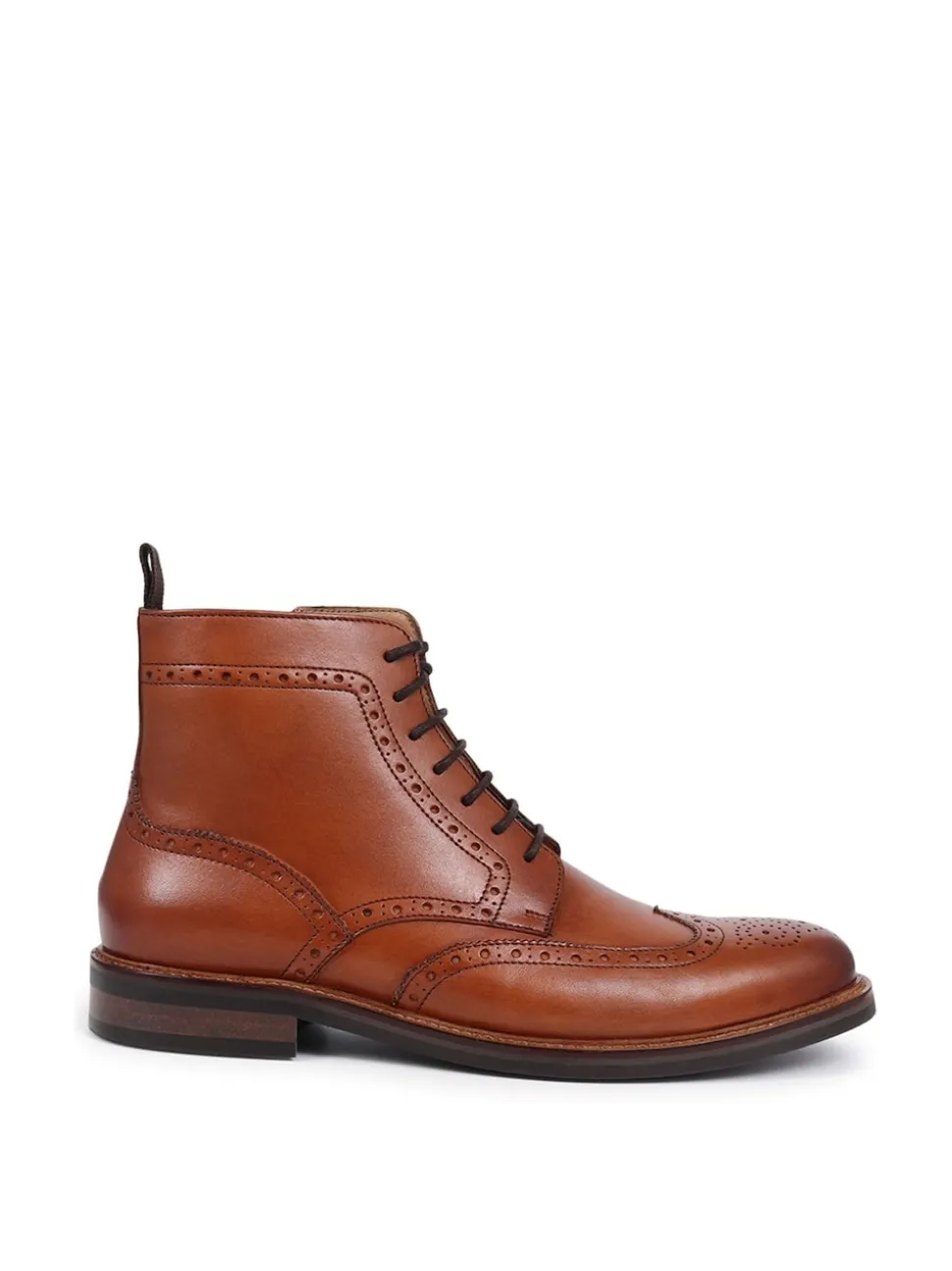 Jones Bootmaker Natural Fletcher Leather Boots