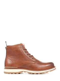 Jones Bootmaker Natural Mens Ealing Leather Ankle Boots