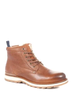 Jones Bootmaker Natural Mens Ealing Leather Ankle Boots