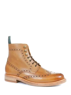 Jones Bootmaker Natural Natural Baker Street Goodyear Welt Ankle Boots