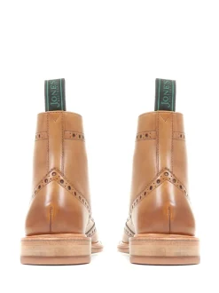 Jones Bootmaker Natural Natural Baker Street Goodyear Welt Ankle Boots