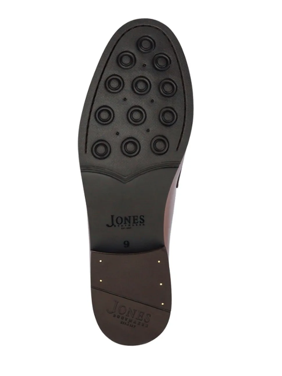 Jones Bootmaker Natural Quennell Leather Penny Loafers