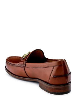 Jones Bootmaker Natural Roan Leather Slip-On Shoes