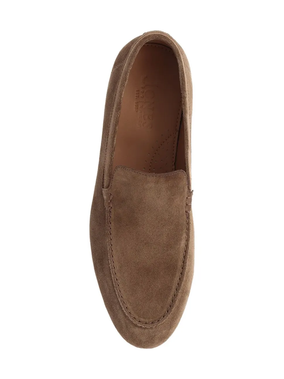 Jones Bootmaker Tan Suede Raiden Suede Loafers