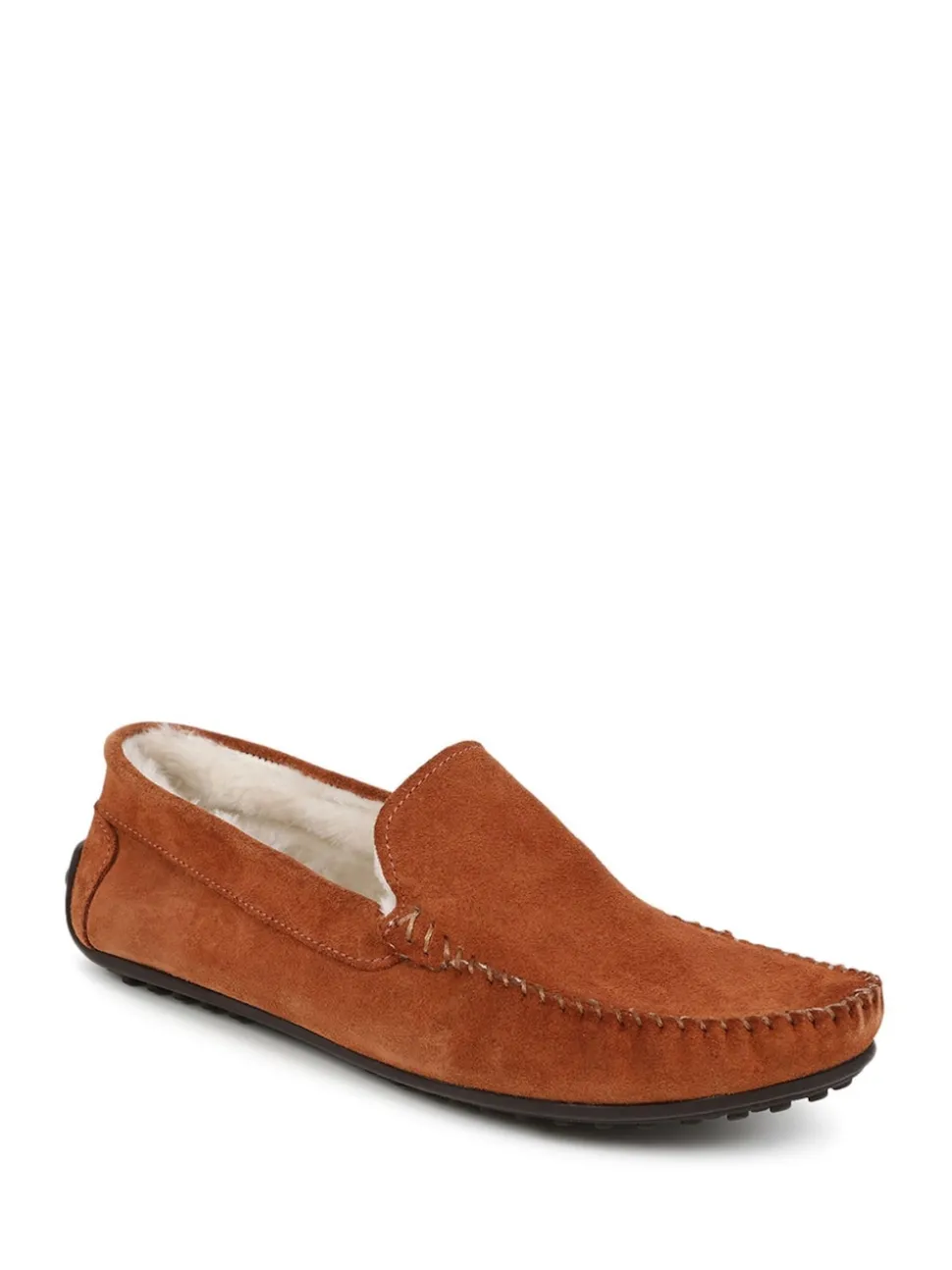 Jones Bootmaker Tan Zain Suede Slippers