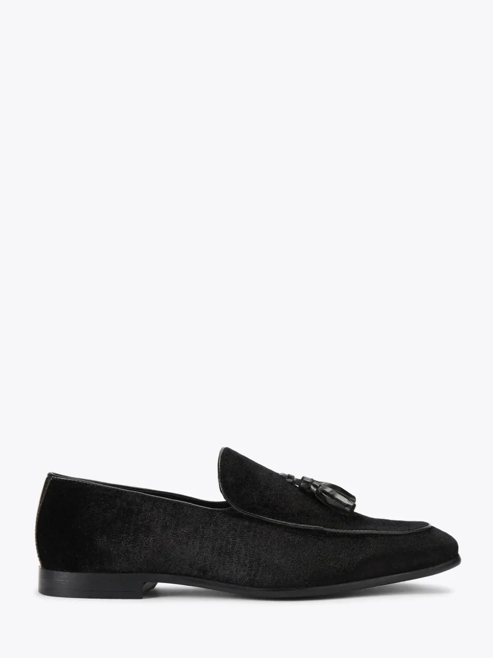 KG Kurt Geiger Black Curtis Velvet Shoes