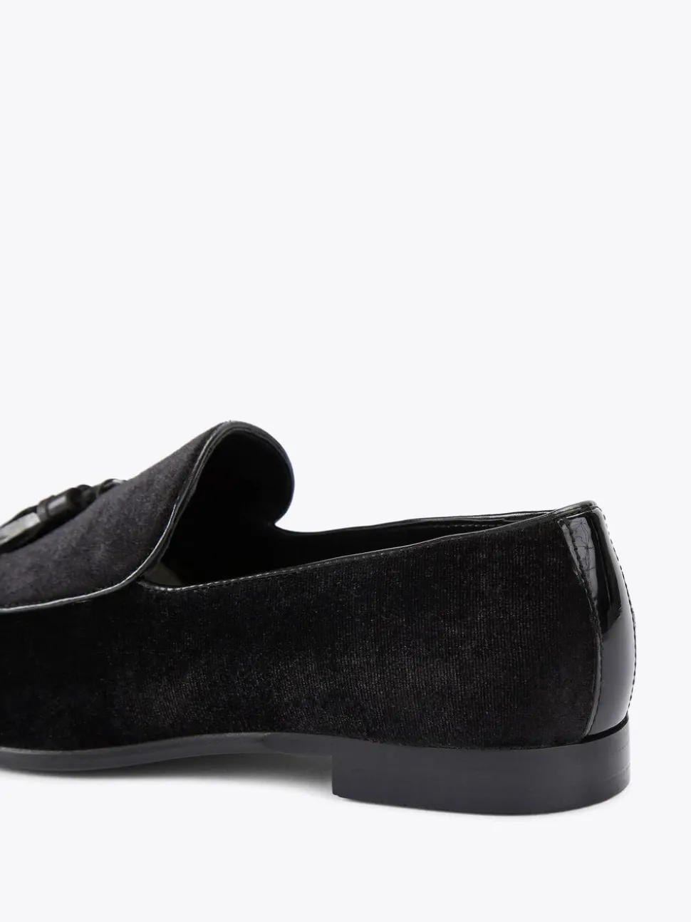 KG Kurt Geiger Black Curtis Velvet Shoes