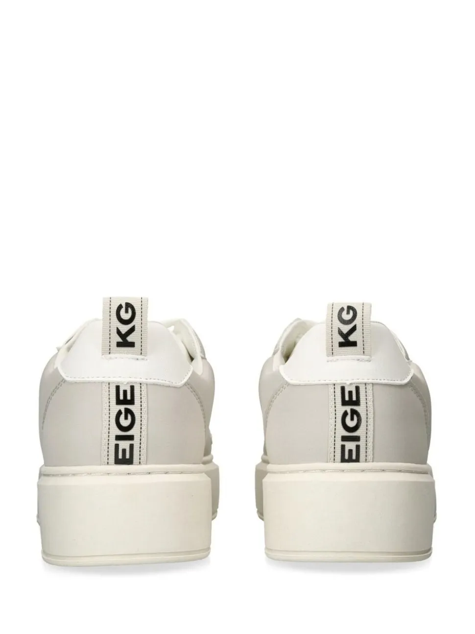 KG Kurt Geiger White Kinsley B Ball Trainers