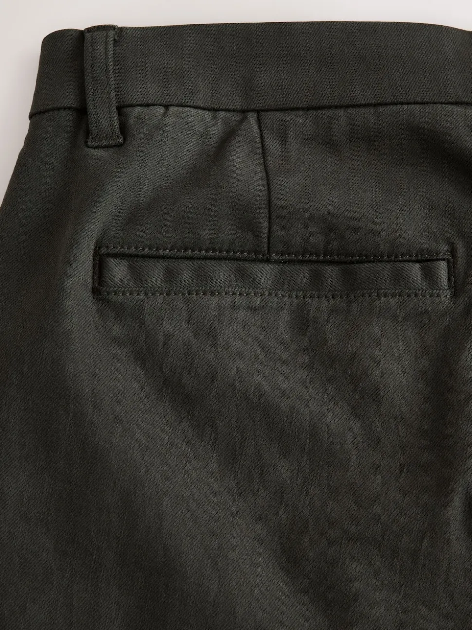 Khaki Green Slim Fit Motionflex Chino Trousers