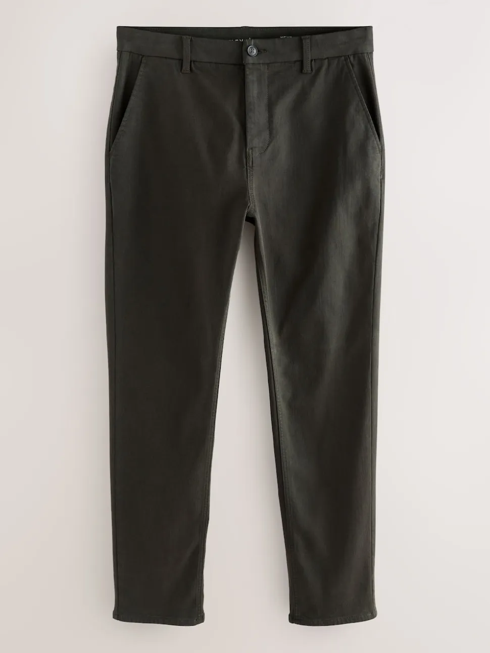 Khaki Green Slim Fit Motionflex Chino Trousers
