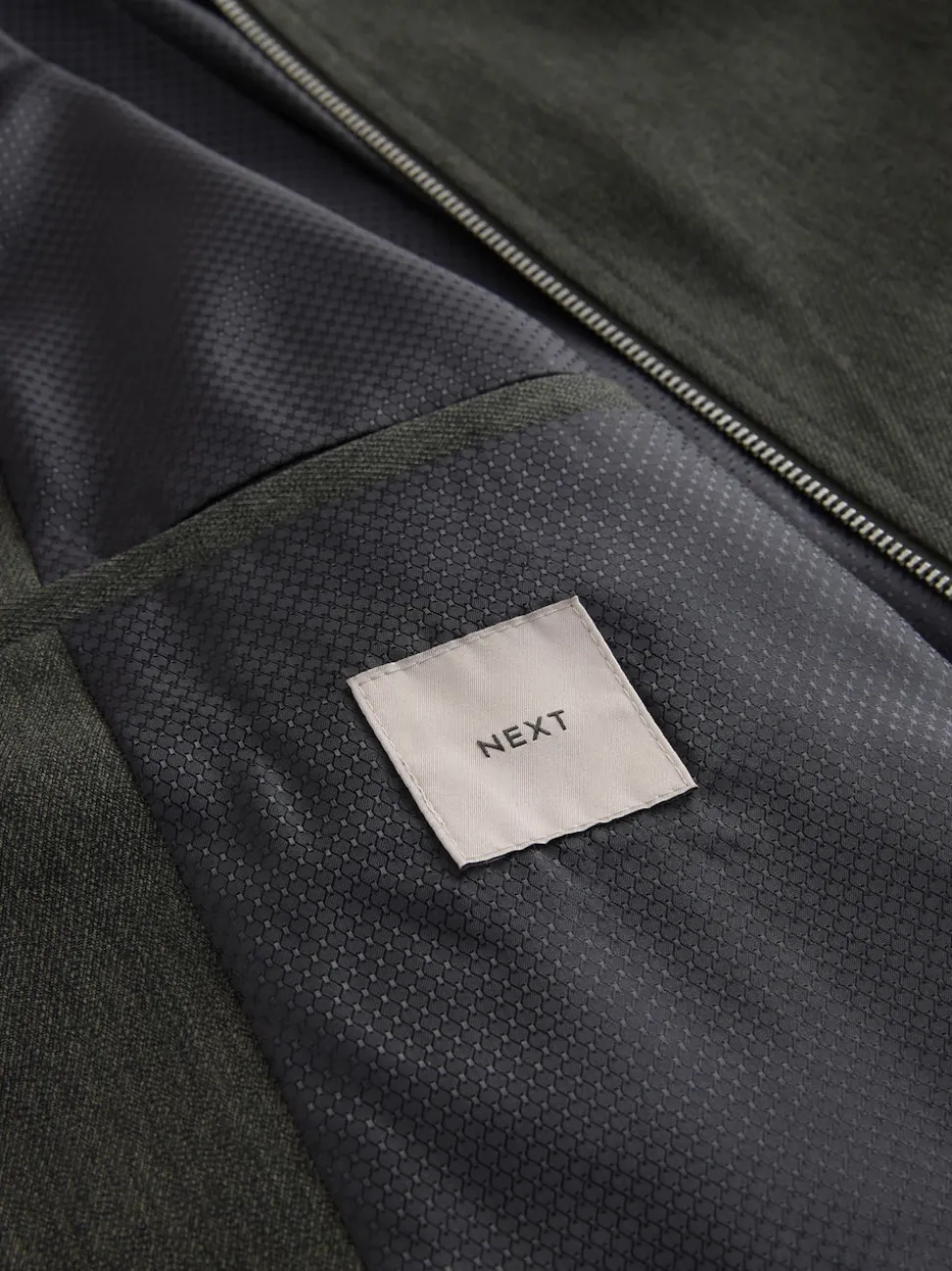 Khaki Green Smart Bomber Jacket