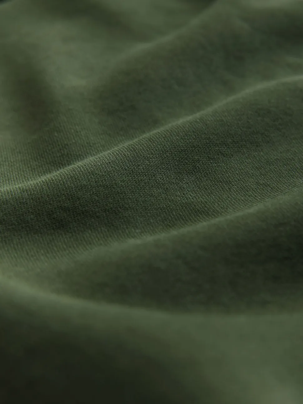 Khaki Green Utility Brushback Heavyweight Cargo Joggers
