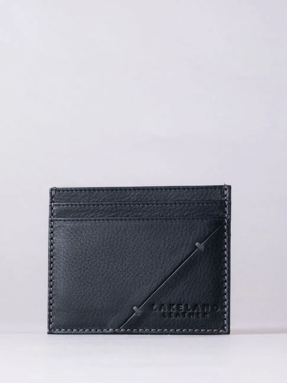 Lakeland Leather Black Allerdale Card Holder
