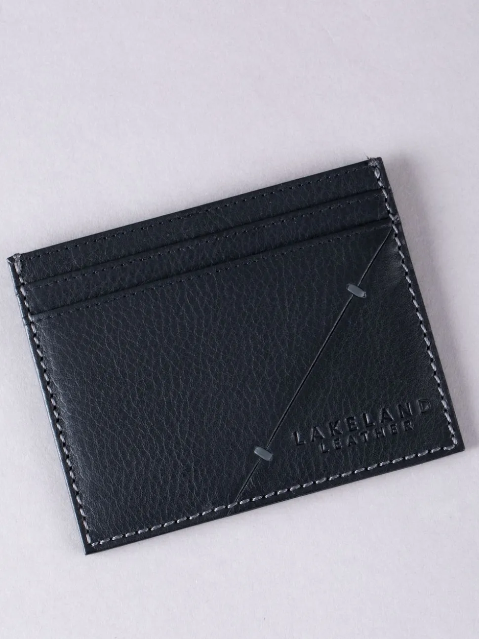 Lakeland Leather Black Allerdale Card Holder