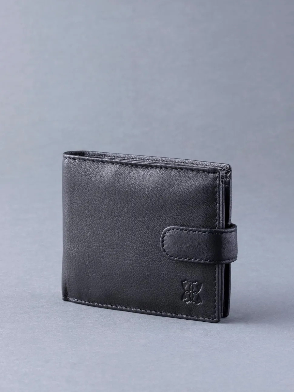 Lakeland Leather Black Burneside Wallet
