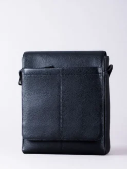 Lakeland Leather Black Crummock Cross-Body Bag