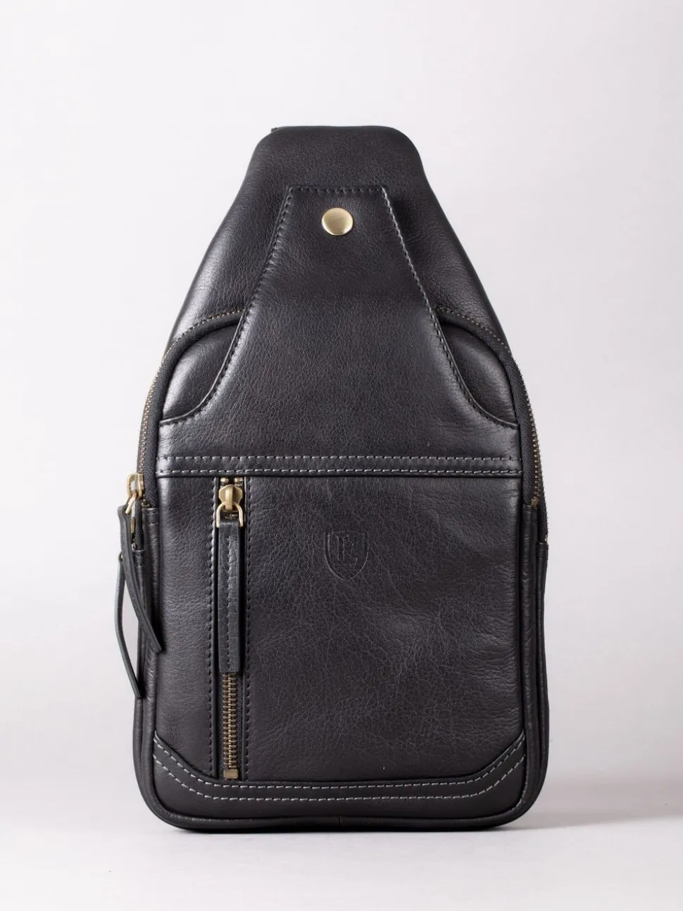 Lakeland Leather Black Keswick Sling Bag