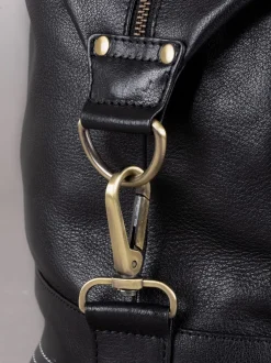 Lakeland Leather Black Keswick Holdall