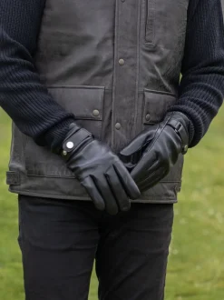 Lakeland Leather Black Mardale Gloves