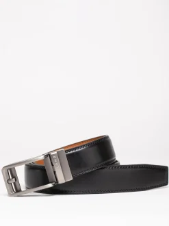 Lakeland Leather Black Rigg Ratchet Belt