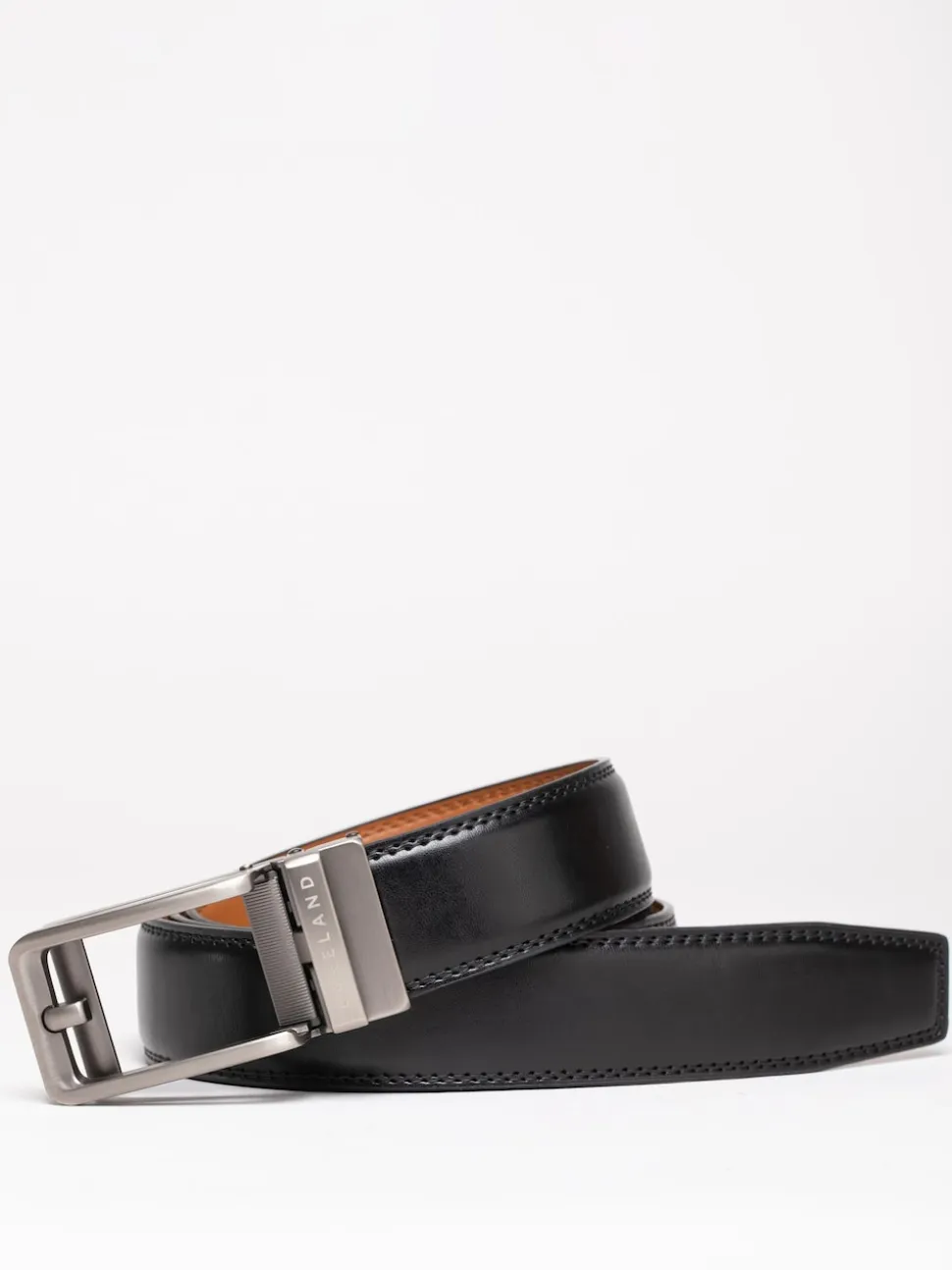 Lakeland Leather Black Rigg Ratchet Belt