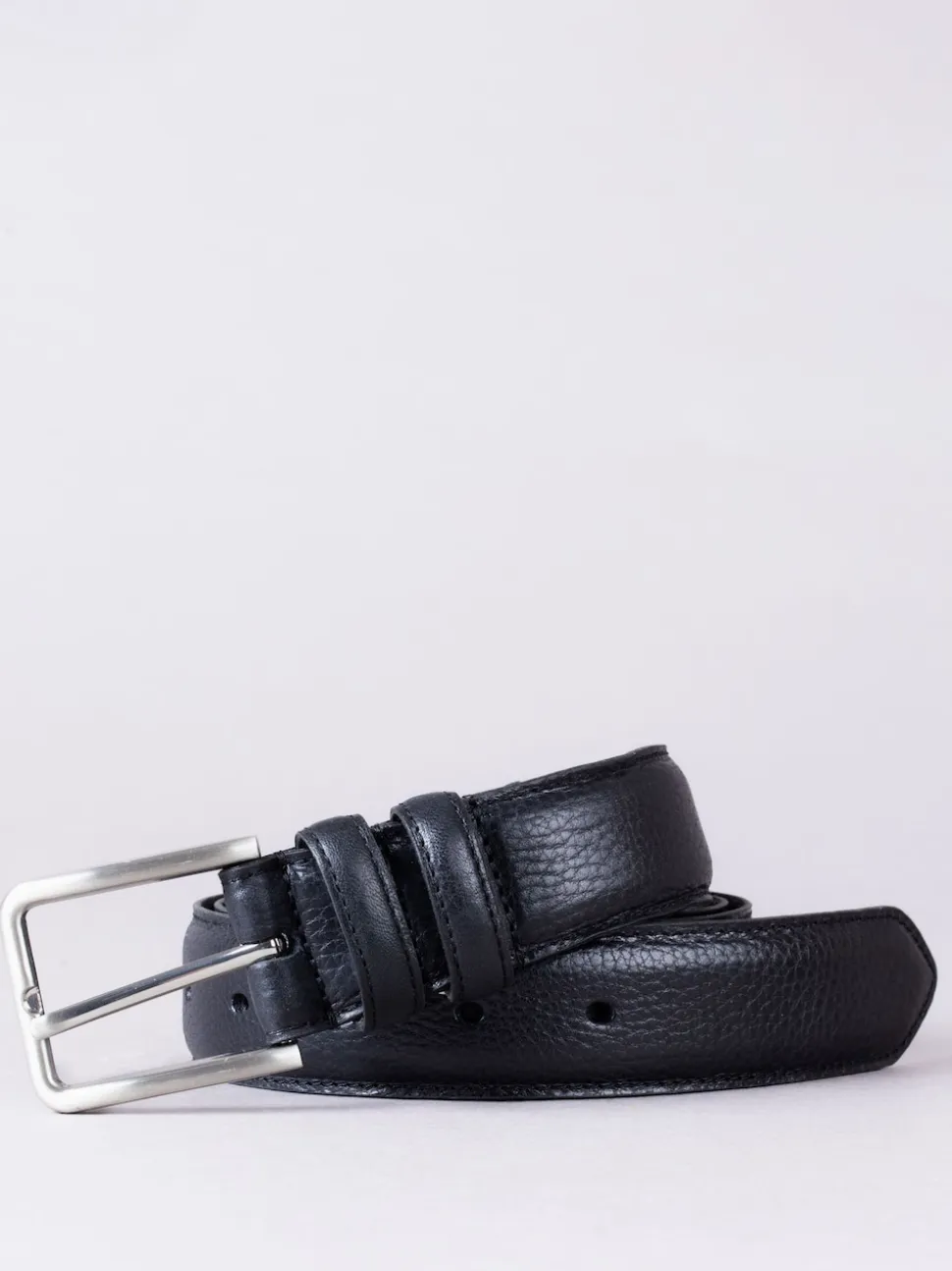 Lakeland Leather Black Storrs Belt