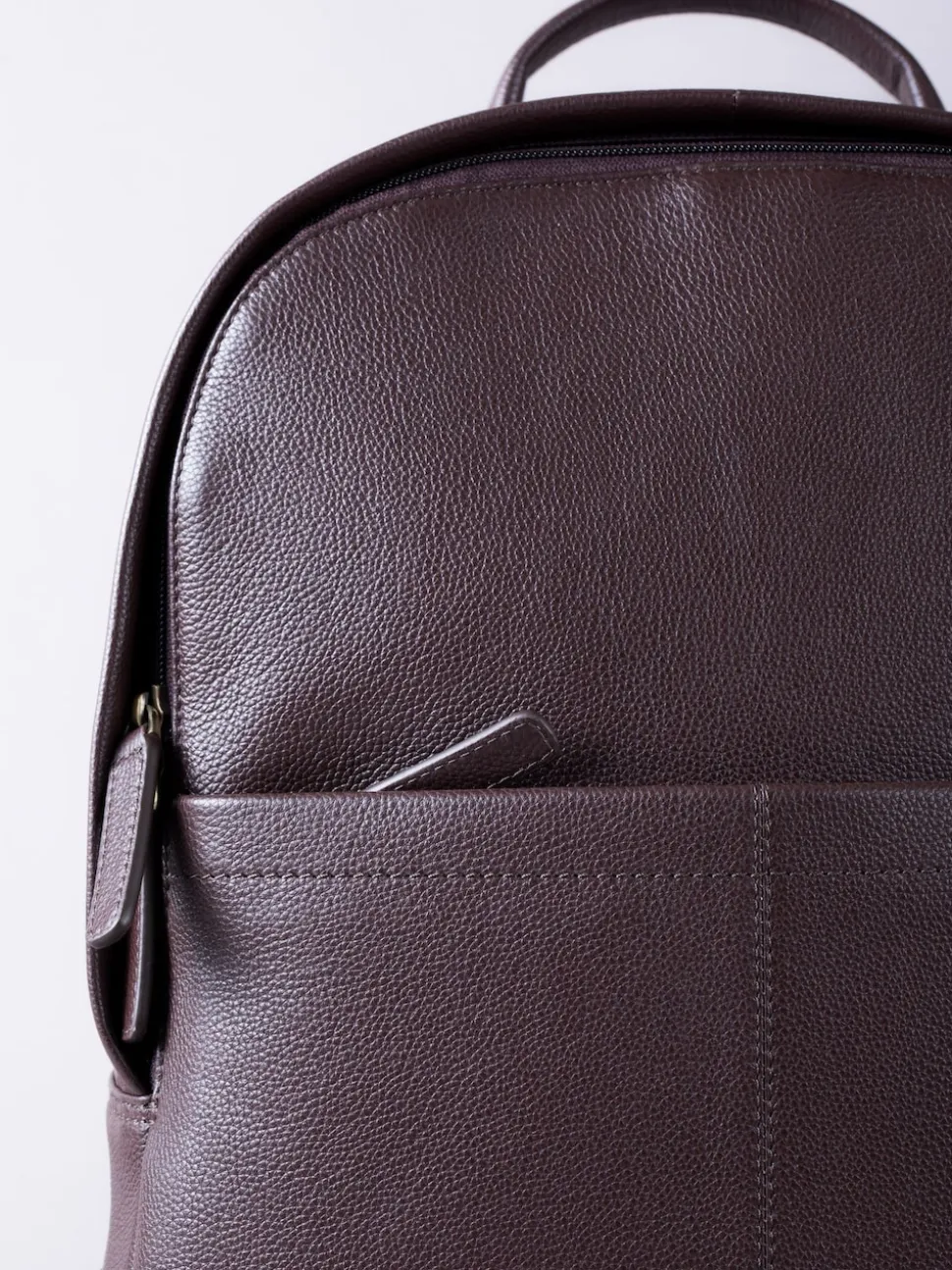 Lakeland Leather Brown Crummock Backpack