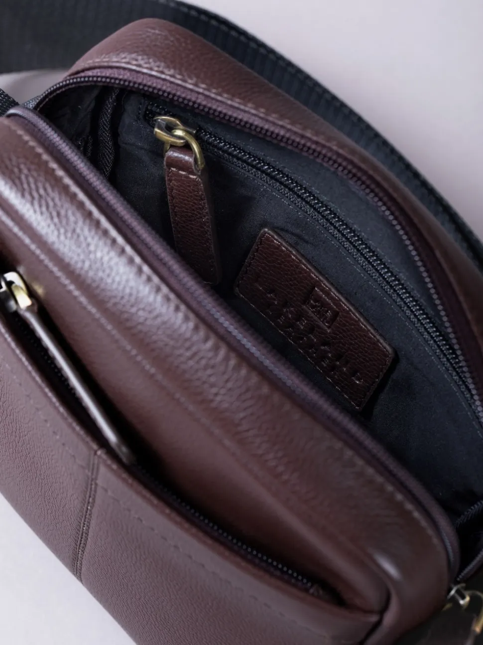 Lakeland Leather Brown Crummock Reporter Bag