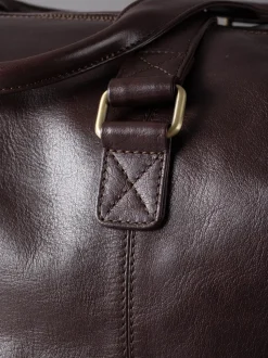 Lakeland Leather Brown Keswick Holdall