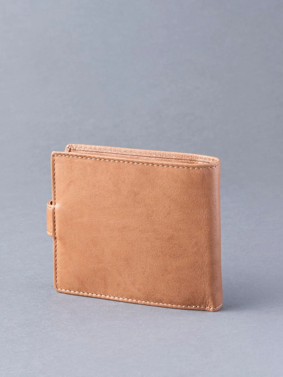 Lakeland Leather Cognac Brown Burneside Wallet