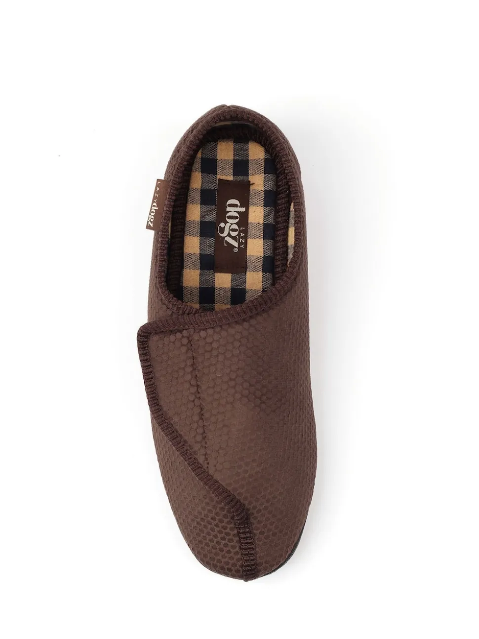 Lazy Dogz Blue Columbus III Hook and Loop Slippers