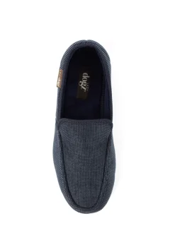 Lazy Dogz Blue Dylan Full Slippers